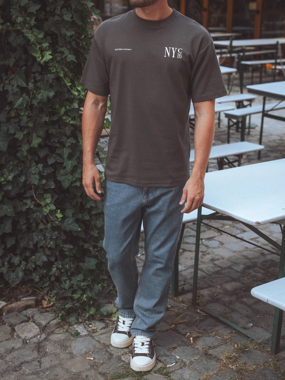 Brown NYC Oversized T-shirt
