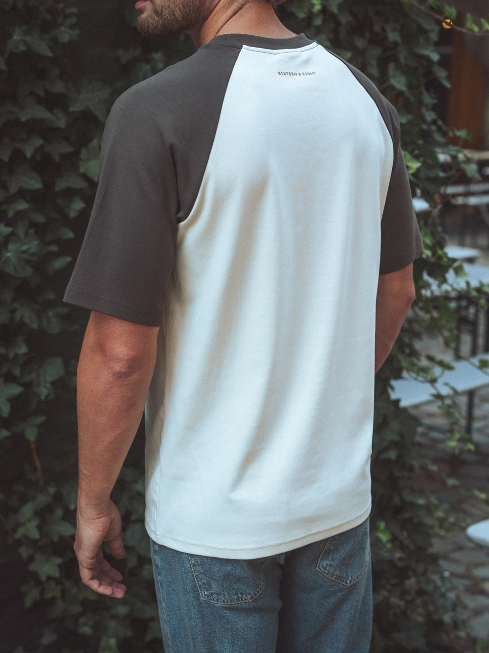 Brown Raglan Oversized T-shirt