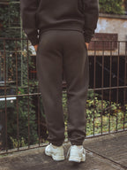 Donkerbruine joggingbroek