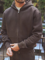 Dark Brown Oversized Vest
