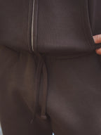 Donkerbruine joggingbroek