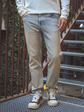 Light Washed Stretch Denim Jeans