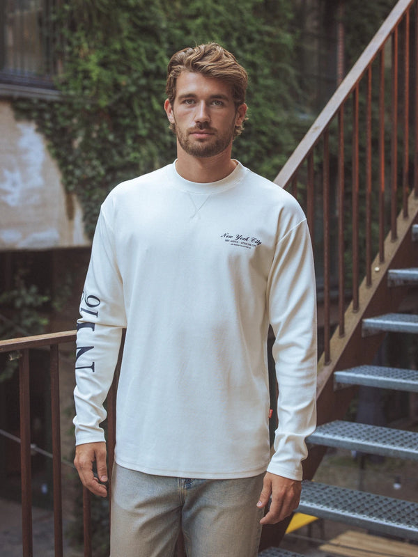 Creme NYC Oversized Longsleeve
