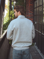 Grey NYC Halfzip Oversized Sweater