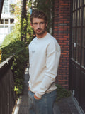 Creme New York Oversized Pullover