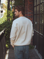 Creme New York Oversized Pullover