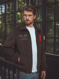 Braune Collegejacke