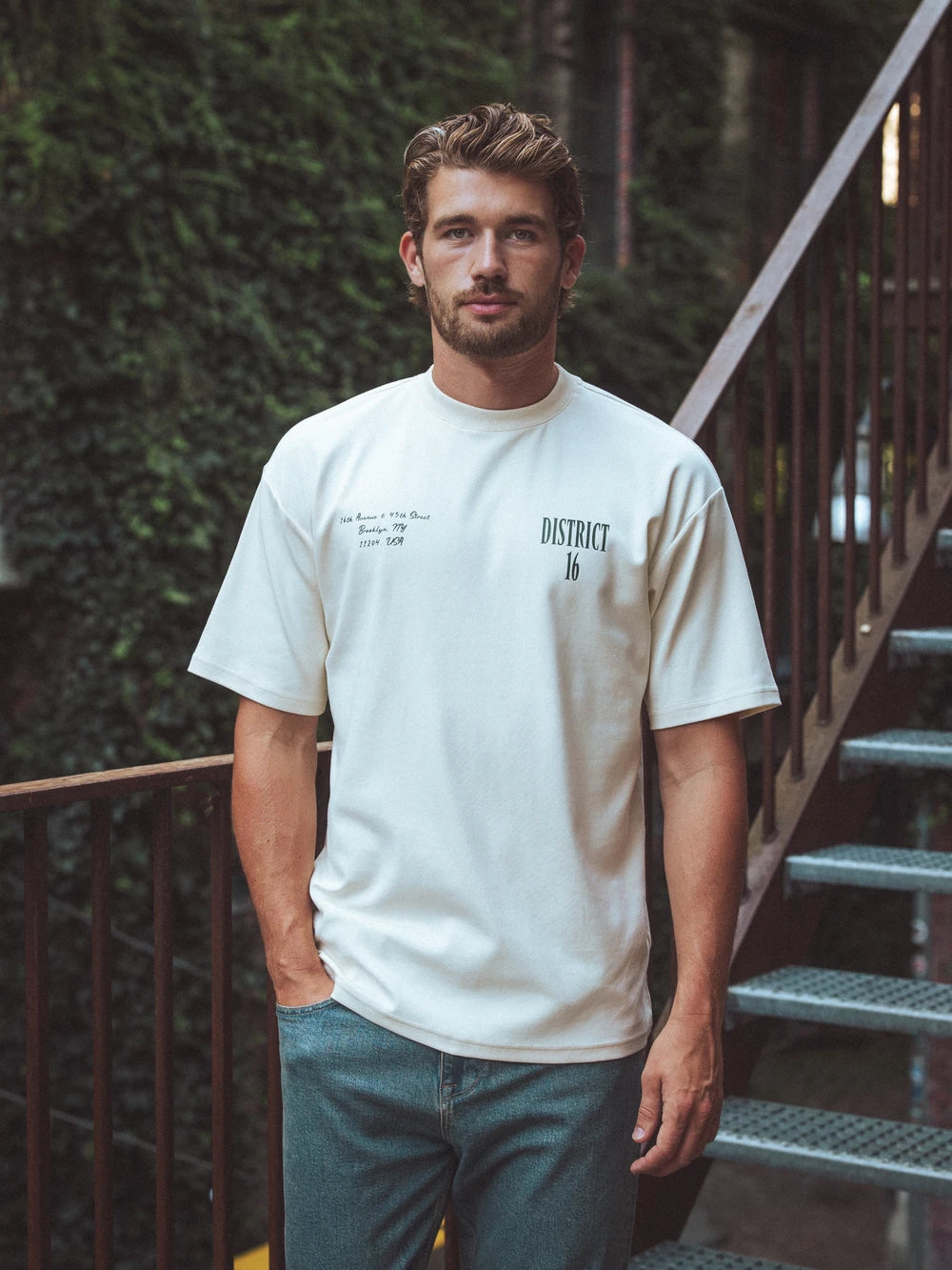 Creme District Oversized T-shirt