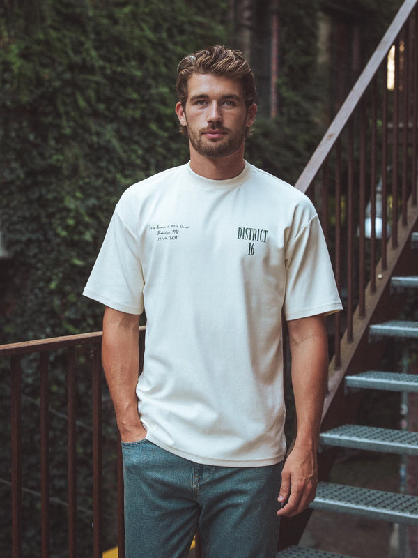 Creme District Oversized T-shirt