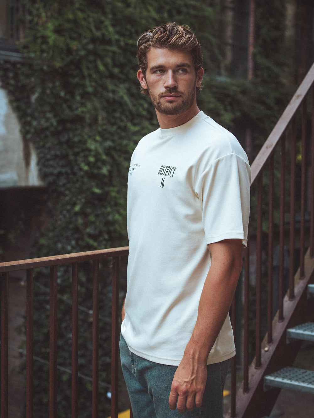Creme District Oversized T-shirt