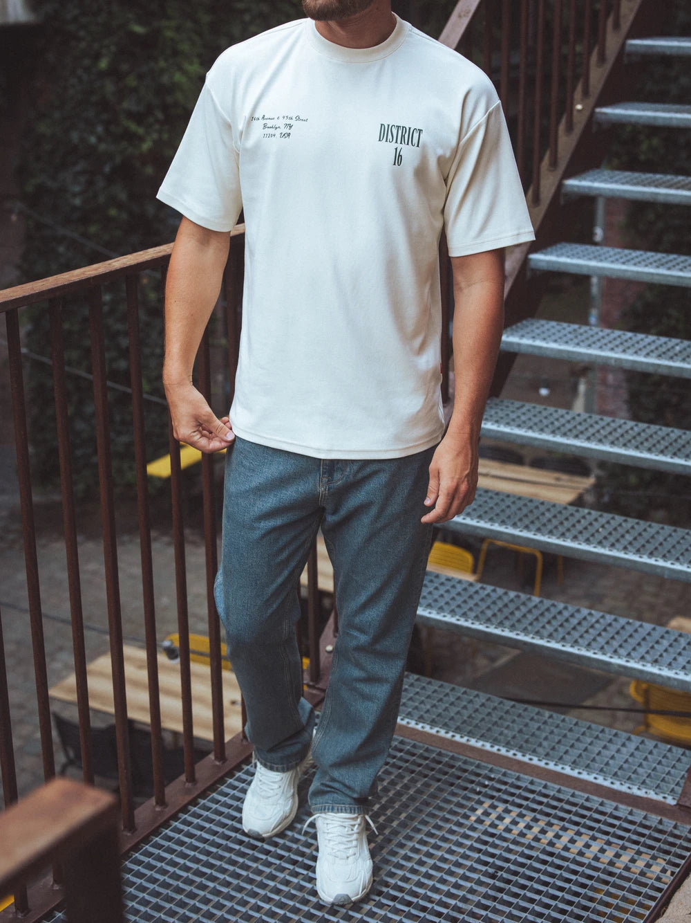 Creme District Oversized T-shirt