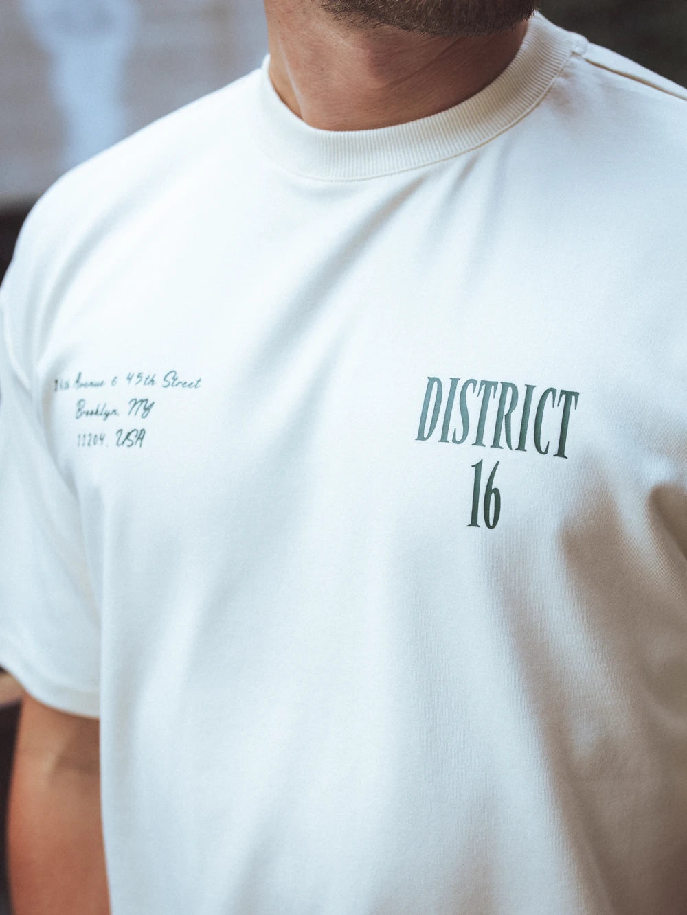 Creme District Oversized T-shirt