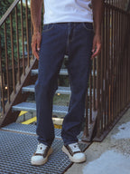 Dark Washed Denim Jeans