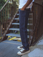 Dark Washed Denim Jeans