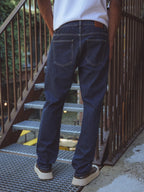 Dark Washed Denim Jeans