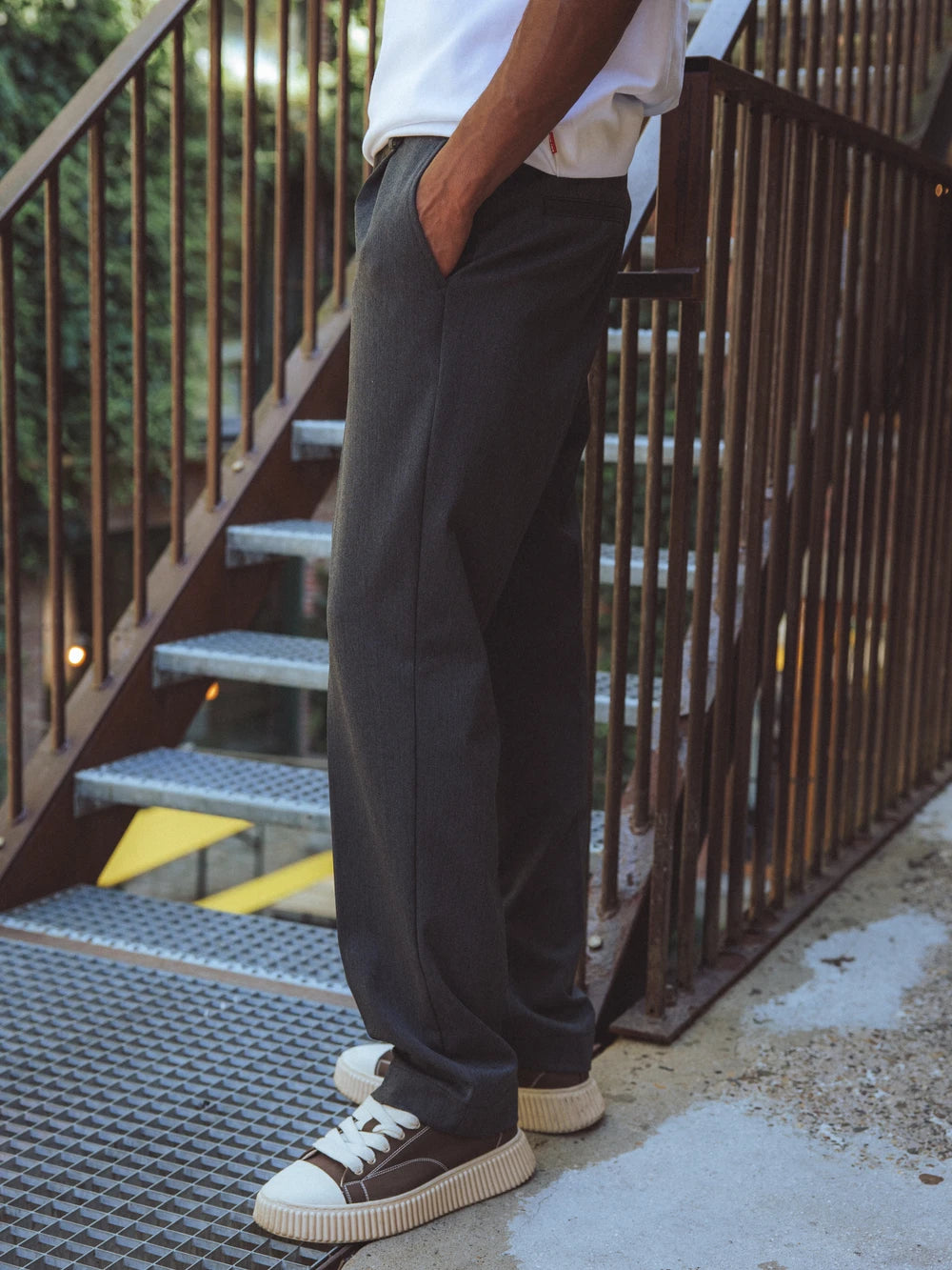 Dark Grey Pantalon