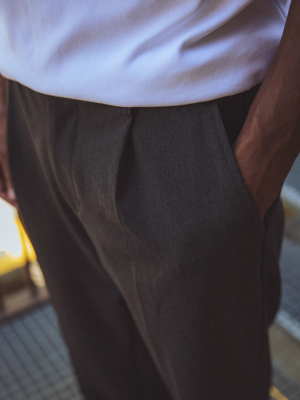 Dark Grey Pantalon