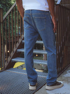 Classic Blue Stretch Denim Jeans