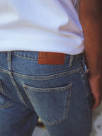 Classic Blue Stretch Denim Jeans