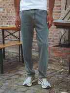 Washed Denim Jeans