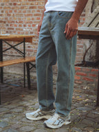 Washed Denim Jeans
