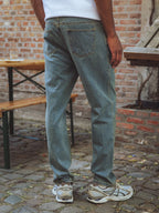Washed Denim Jeans