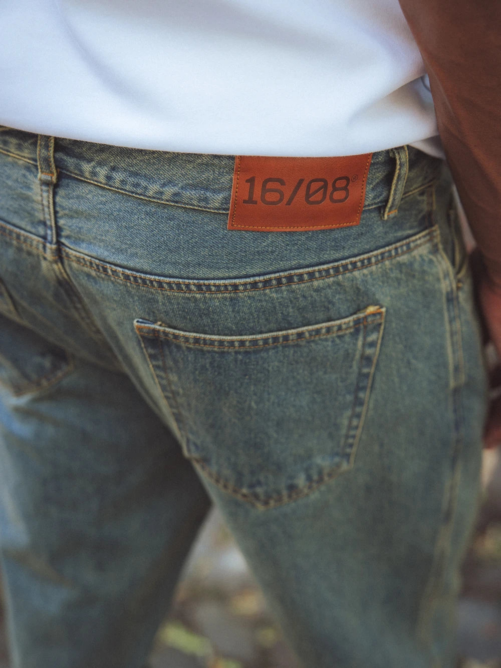 Washed Denim Jeans