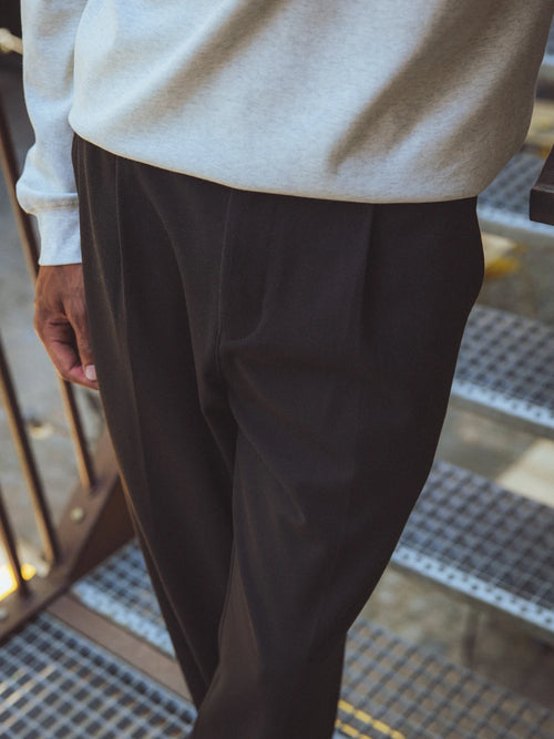 Black Loose Fit Pantalon