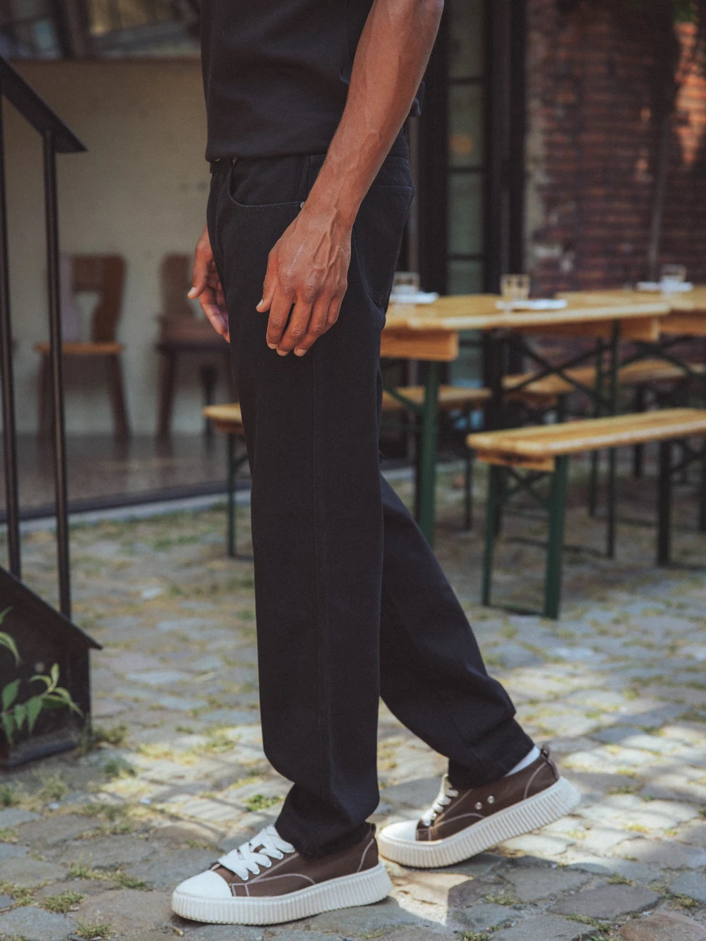 Black Denim Jeans