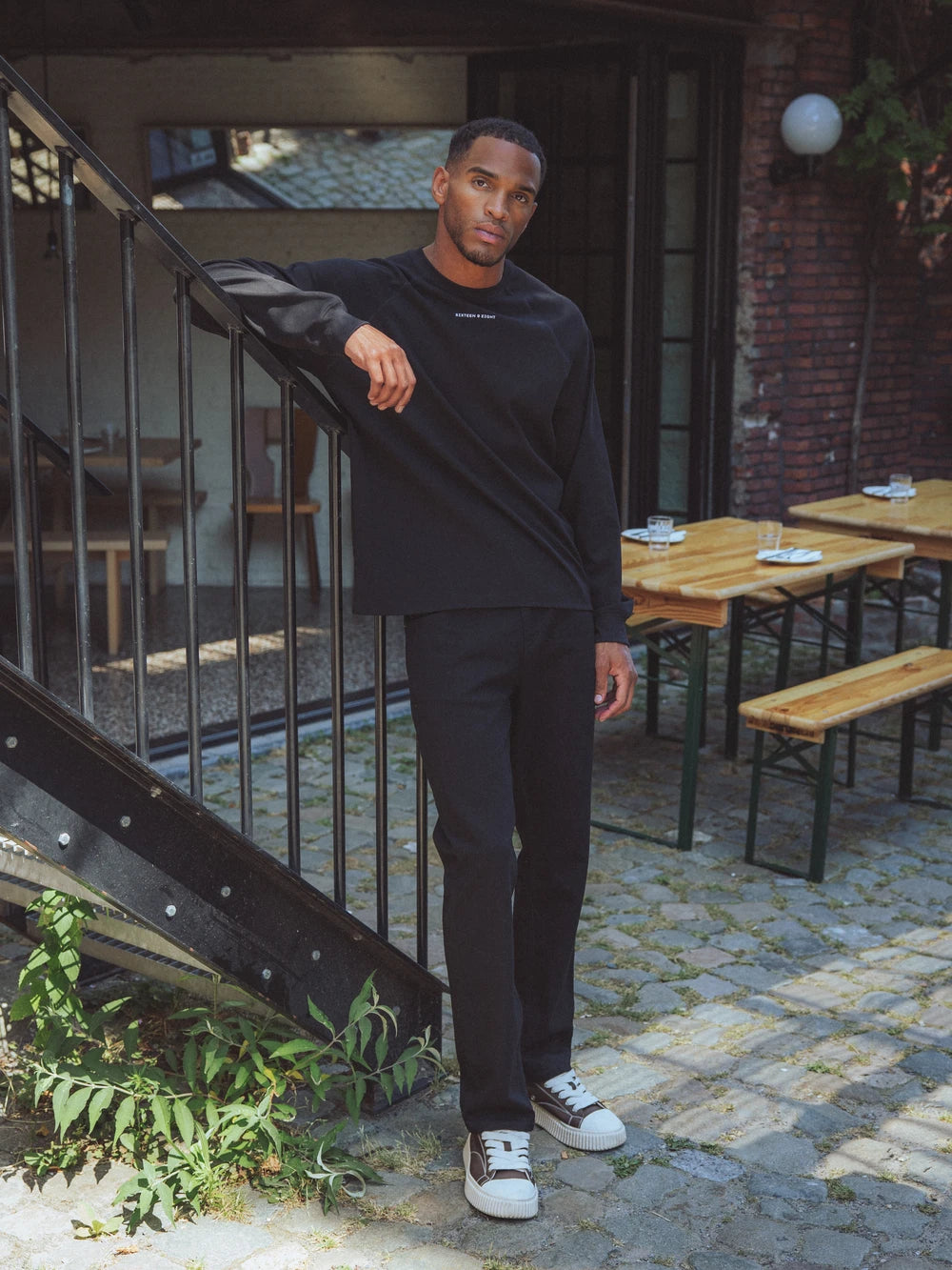 Black Stretch Denim Jeans