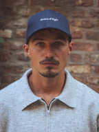 Navy Sixteen Eight Cap