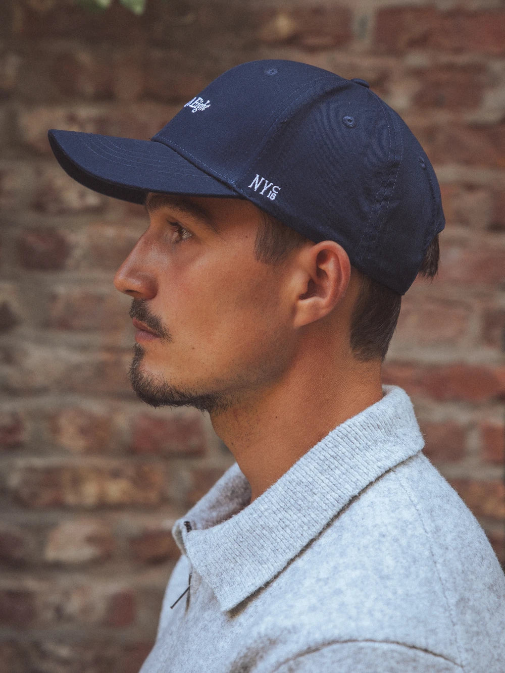 Navy Sixteen Eight Cap