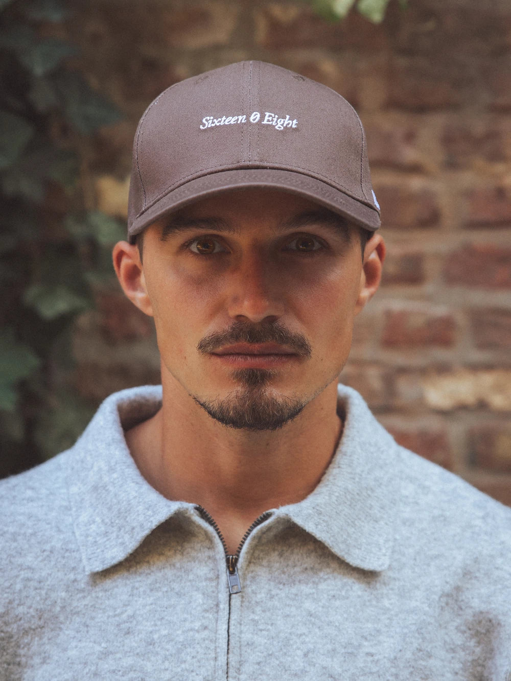 Brown Sixteen Eight Cap