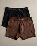 Logo 2er-Pack Boxershorts Navy/Schwarz