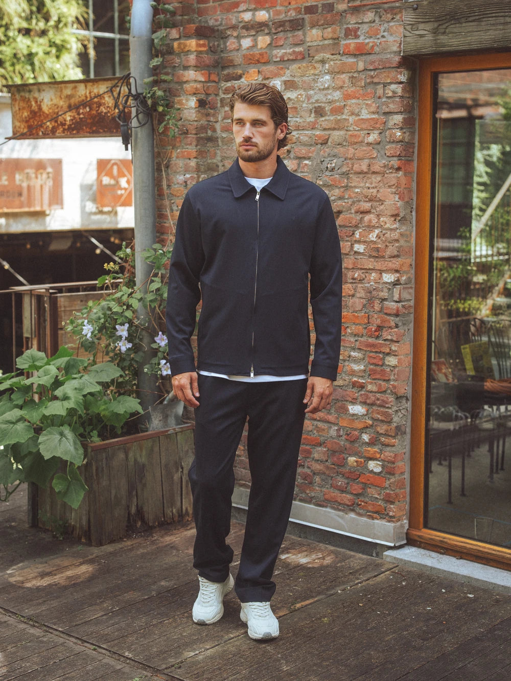 Navy Classic Pantalon