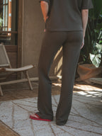 Dark Brown Knit Pants