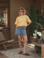 Yellow Stripe Soft T-shirt