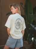 Creme Il Vino OVersized T-shirt