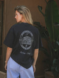 Navy Il Vino Oversized T-shirt