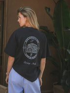 Navy Il Vino Oversized T-shirt