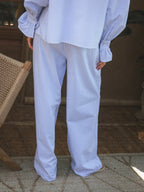 Blue Stripe Pants
