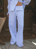 Blue Stripe Pants