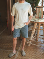 Butter Yellow Vendemmia Oversized T-shirt