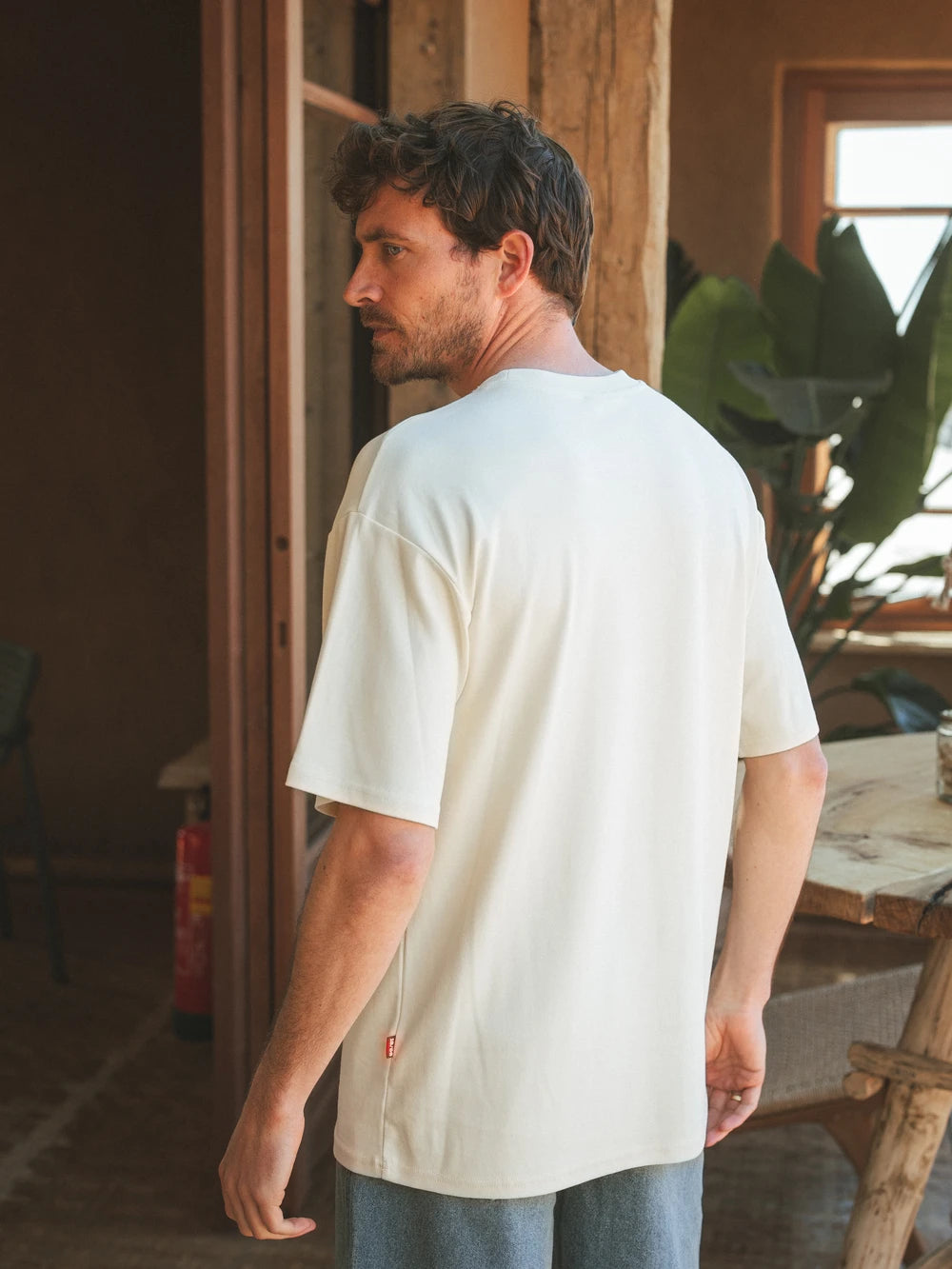 Butter Yellow Vintage Oversized T-shirt