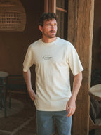 Butter Yellow Vendemmia Oversized T-shirt