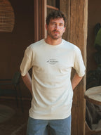 Butter Yellow Vendemmia Oversized T-shirt