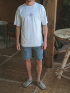 Light Blue Vendemmia Oversized T-shirt