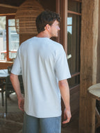 Light Blue Vendemmia Oversized T-shirt
