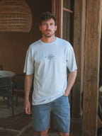 Light Blue Vendemmia Oversized T-shirt
