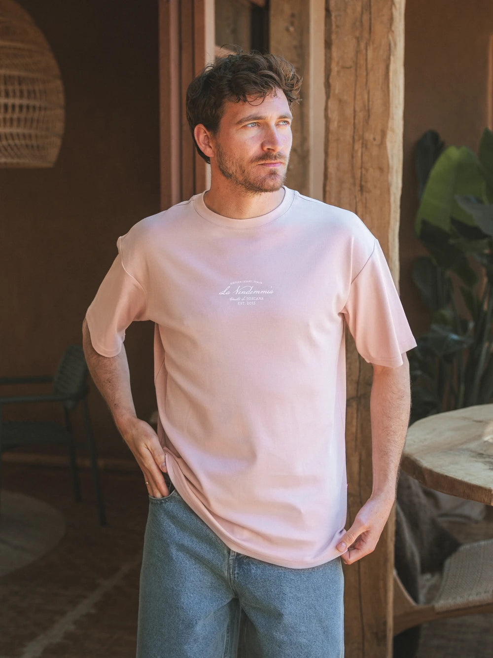 Pink Vendemmia Oversized T-shirt